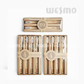 2-PC Set Eco-Friendly Bamboo Toothbrush (WBB0862A)